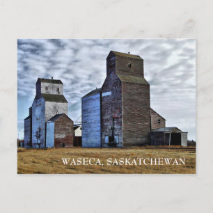 Carte postale de voyage HDR Automne Prairie Sentin