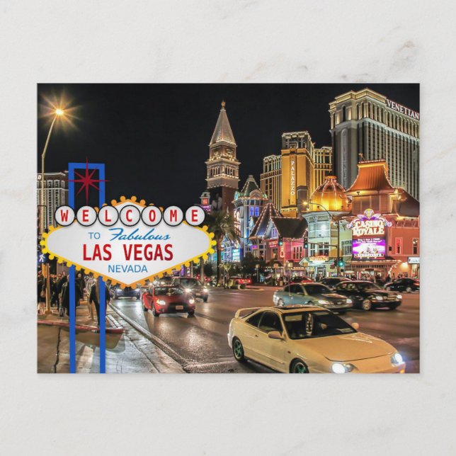 Carte postale de voyage LAS VEGAS Nevada (Devant)