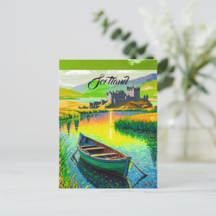 Carte postale de voyage Skye Écosse Cadeau souve