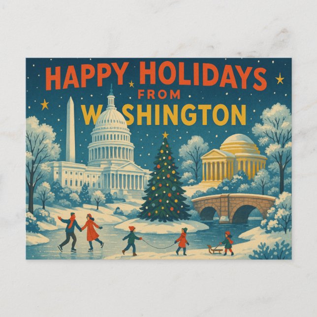 Carte postale de WASHINGTON (Devant)