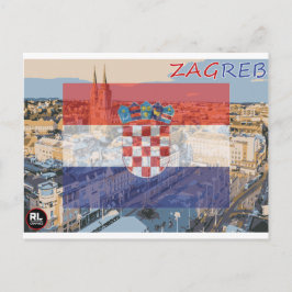 Carte postale de Zagreb