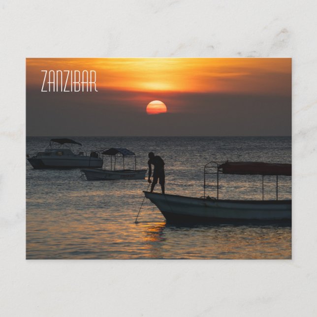 Carte postale de Zanzibar (Devant)