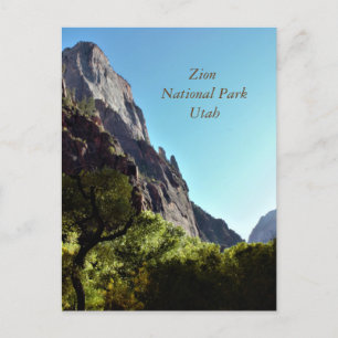 Carte postale de Zion National Park Utah