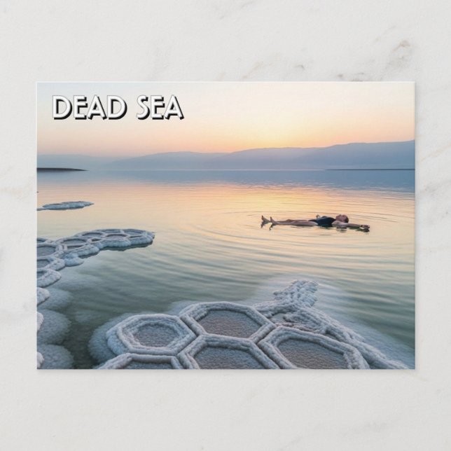 Carte Postale Dead Sea Jordan Travel (Devant)