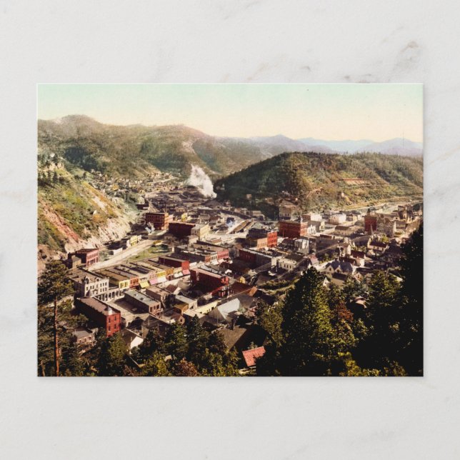 Carte Postale Deadwood Dakota du Sud (Devant)