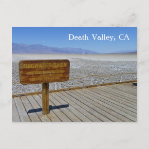 Carte postale Death Valley !