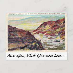 Carte Postale Death Valley, Californie