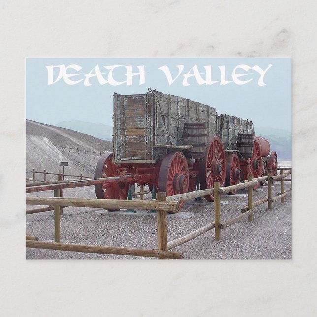 Carte Postale Death Valley National Park, Californie - États-Uni (Devant)