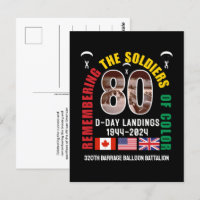 Débarquement du jour J 80e Anniversaire Soldats de