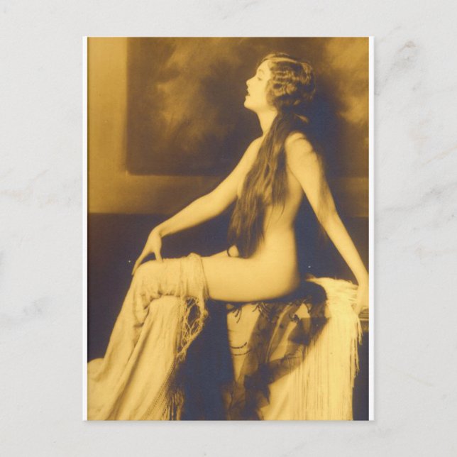 Carte Postale Début des années 1900, le French Pin Up (Devant)