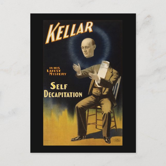 Carte Postale Décapitation d'individu de Kellar (Devant)