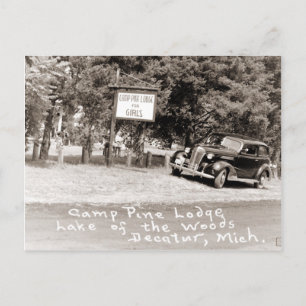 Carte postale Decatur Michigan