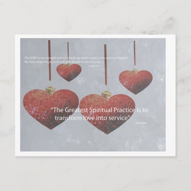 Carte Postale Décembre (Devant)