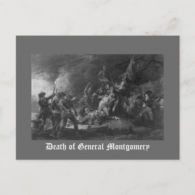 Carte Postale Décès du général Montgomery (Devant)