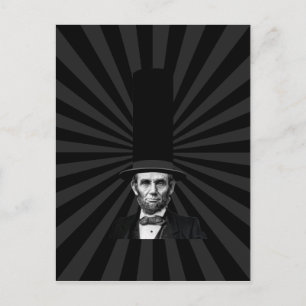 Carte Postale Déclaration de mode présidentielle Abraham Lincoln