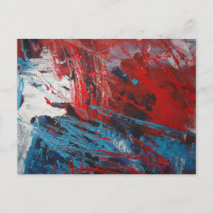 Carte Postale Décor Art Abstrait créatif