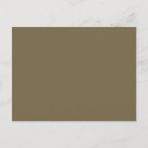 Carte Postale Décor couleur café Taupe Arrière - plan personnali