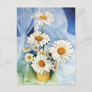 Carte Postale Décor de pâquerette