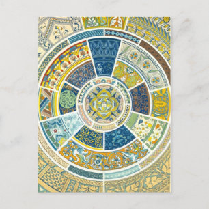 Carte postale Décorations de poterie Renaissance