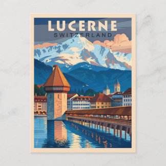 Carte Postale Découvrez le charme de Lucerne