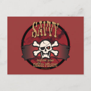 Carte Postale Découvrez votre pirate intérieur