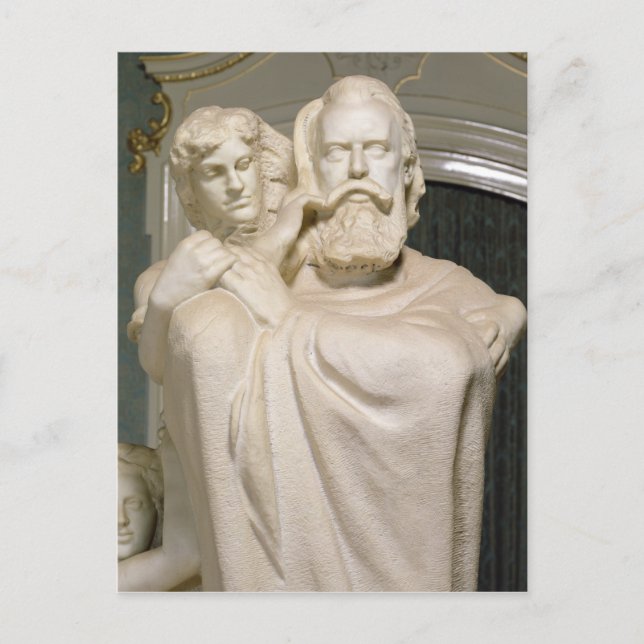 Carte Postale Dédication à Brahms, 1909 (Devant)