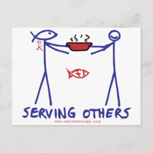 Carte Postale Deed Doer & Anita Deed Serving Autres