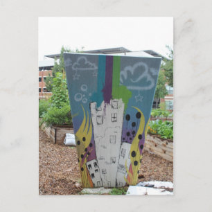 Carte Postale Deep Ellum Graffiti Art # 52