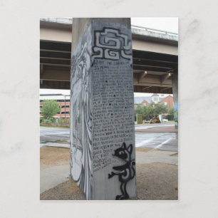Carte Postale Deep Ellum Graffiti Art # 9