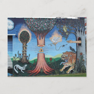 Carte Postale Deep Ellum Graffiti Artwork # 24