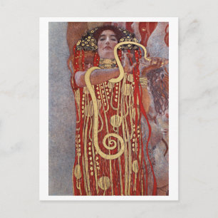 Carte Postale Déesse de la Santé, Hygiéie (Salus), Gustav Klimt