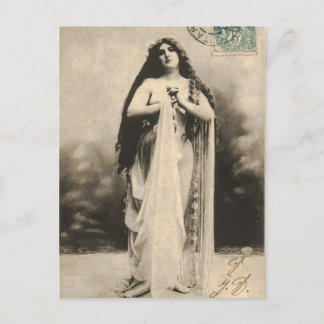 Carte postale Déesse Ethérée vintage