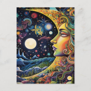 Carte Postale Déesse galactique