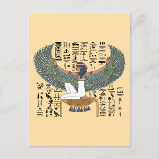 Carte Postale Déesse Isis - Histoire de l'Égypte antique
