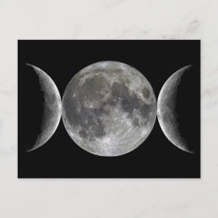 Carte Postale Déesse Triple Lune