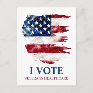 Carte Postale Défendre les avantages des vétérans Politique