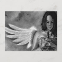 Défenseur Ange Fille Épée