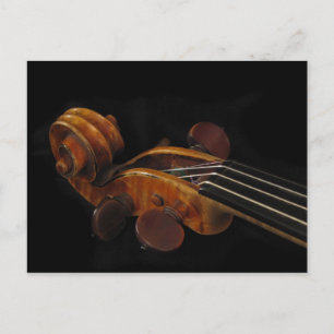 Carte Postale Défilement de violon