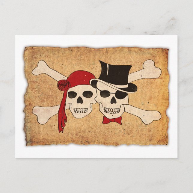 Carte Postale défilement pirate (Devant)