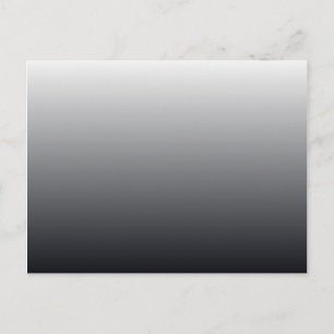Carte Postale Dégradé de blanc gris et noir fondu