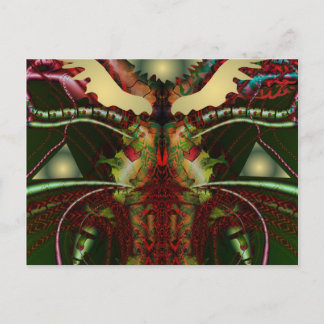 Carte Postale Dehors, festif