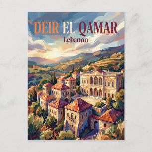Carte Postale Deir el Qamar Liban