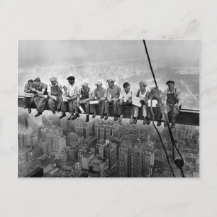 Carte Postale Déjeuner au sommet d'un gratte-ciel - New York - 1