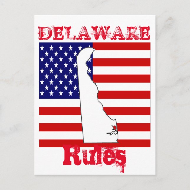 CARTE POSTALE DELAWARE  (Devant)