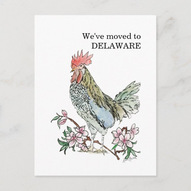 Carte Postale Delaware (Devant)