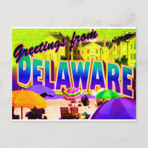 Carte postale Delaware
