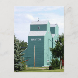 Carte postale d'élévateur à grains de Nanton
