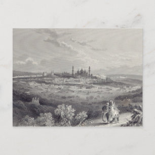 Carte Postale Delhi, gravé par Edward Paxman Brandard