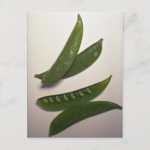 Carte Postale Délicieux pois de neige