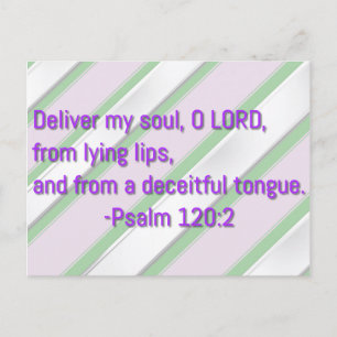 Carte Postale Deliver My Soul O Lord